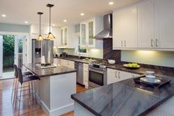 salt lake city UT white cabinets Granite kitchen Utah Granite Marble Quartz